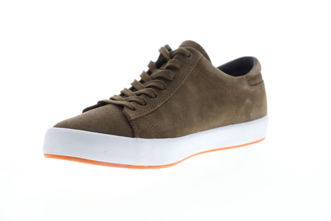 Camper Andratx K100231-007 Mens Brown Suede Low Top Lace Up Euro Sneakers Shoes