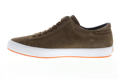 Camper Andratx K100231-007 Mens Brown Suede Low Top Lace Up Euro Sneakers Shoes