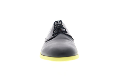 Camper Truman K100243-005 Mens Black Leather Low Top Plain Toe Oxfords Shoes
