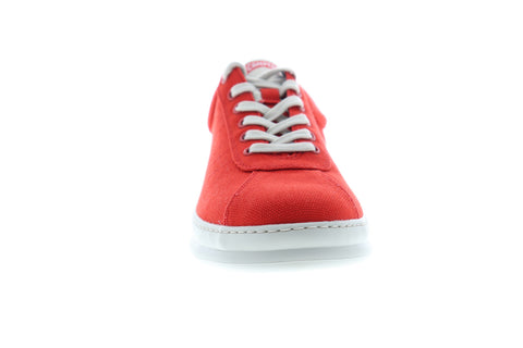 Camper Runner Four K100309-005 Mens Red Canvas Low Top Euro Sneakers Shoes
