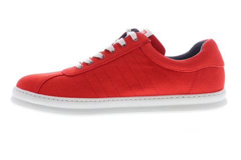 Camper Runner Four K100309-005 Mens Red Canvas Low Top Euro Sneakers Shoes