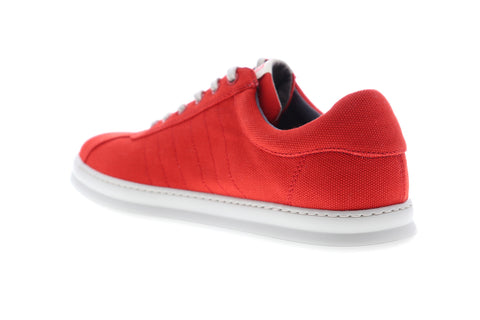 Camper Runner Four K100309-005 Mens Red Canvas Low Top Euro Sneakers Shoes