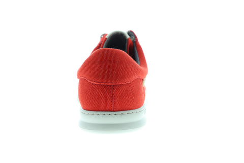 Camper Runner Four K100309-005 Mens Red Canvas Low Top Euro Sneakers Shoes