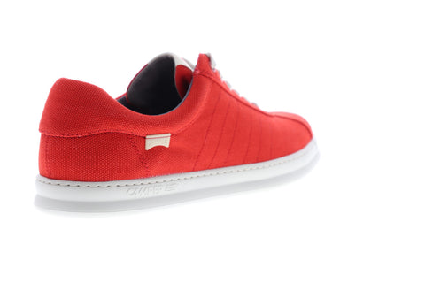Camper Runner Four K100309-005 Mens Red Canvas Low Top Euro Sneakers Shoes