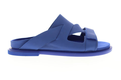Camper Edo K100311-005 Mens Blue Synthetic Strap Slides Sandals Shoes