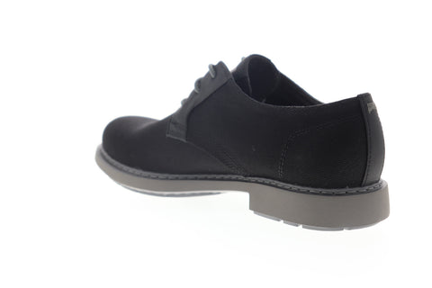 Camper Neuman K100359-005 Mens Black Canvas Low Top Plain Toe Oxfords Shoes