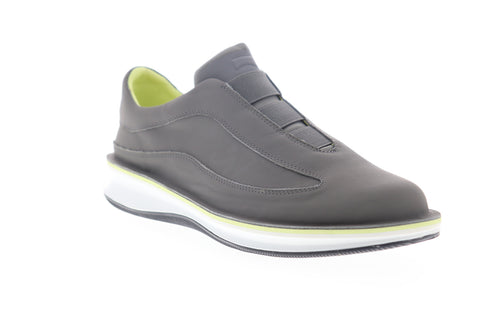 Camper Rolling K100389-010 Mens Gray Nubuck Leather Low Top Euro Sneakers Shoes