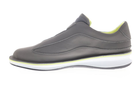 Camper Rolling K100389-010 Mens Gray Nubuck Leather Low Top Euro Sneakers Shoes