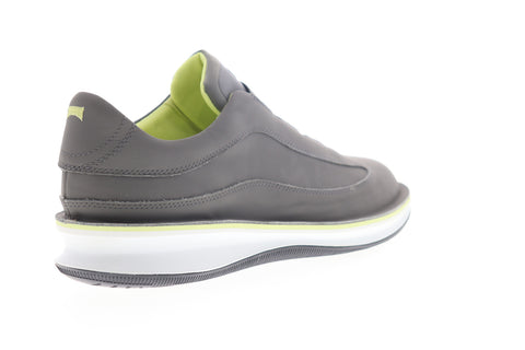 Camper Rolling K100389-010 Mens Gray Nubuck Leather Low Top Euro Sneakers Shoes