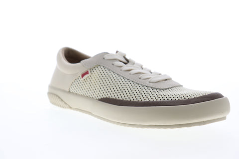 Camper Peu Rambla Rail K100413-003 Mens Beige Tan Mesh Euro Sneakers Shoes