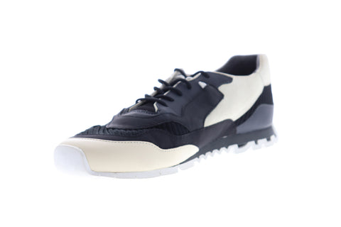 Camper Nothing K100436-007 Mens Black Nubuck Leather Low Top Euro Sneakers Shoes