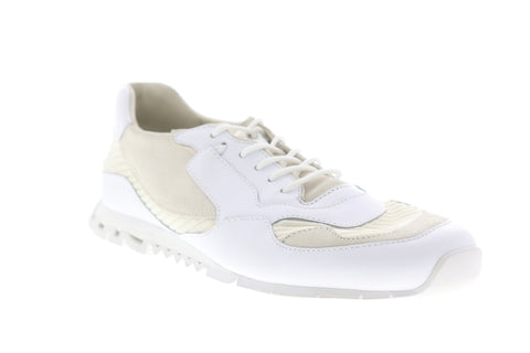 Camper Nothing K100436-008 Mens White Leather Low Top Euro Sneakers Shoes