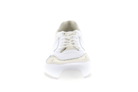 Camper Nothing K100436-008 Mens White Leather Low Top Euro Sneakers Shoes