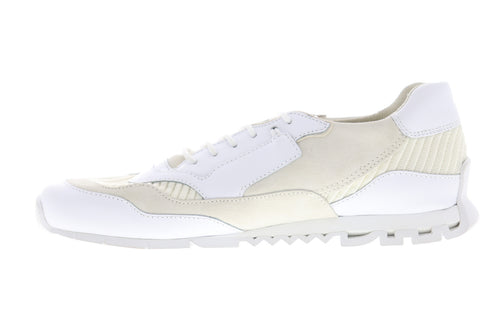 Camper Nothing K100436-008 Mens White Leather Low Top Euro Sneakers Shoes