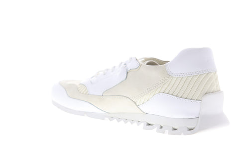 Camper Nothing K100436-008 Mens White Leather Low Top Euro Sneakers Shoes