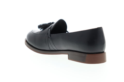 Camper Bowie K200074-005 Womens Black Leather Slip On Loafer Flats Shoes