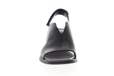 Camper Karolina K200102-004 Womens Black Leather Pumps Heels Shoes