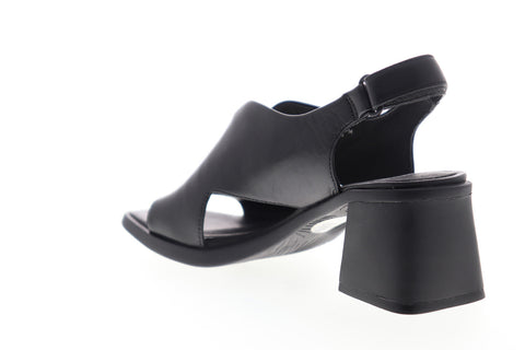 Camper Karolina K200102-004 Womens Black Leather Pumps Heels Shoes