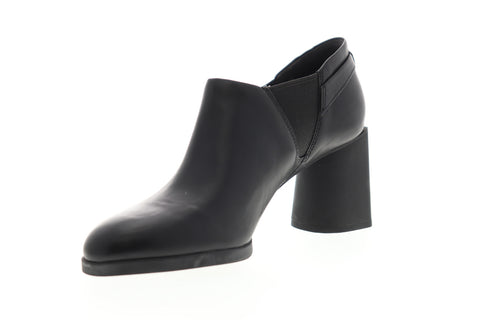 Camper Lea K200109-002 Womens Black Leather Slip On Pumps Heels Shoes