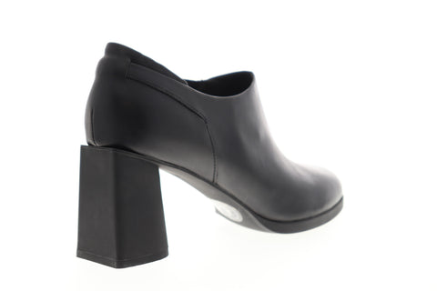 Camper Lea K200109-002 Womens Black Leather Slip On Pumps Heels Shoes