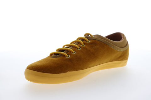 Camper Motel K200120-007 Womens Brown Canvas Low Top Lace Up Euro Sneakers Shoes