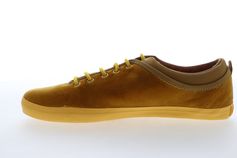 Camper Motel K200120-007 Womens Brown Canvas Low Top Lace Up Euro Sneakers Shoes