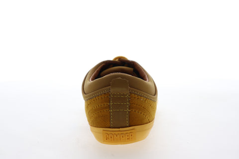 Camper Motel K200120-007 Womens Brown Canvas Low Top Lace Up Euro Sneakers Shoes