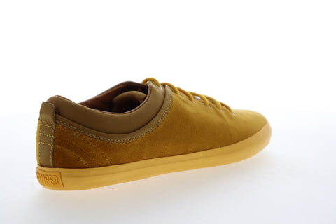 Camper Motel K200120-007 Womens Brown Canvas Low Top Lace Up Euro Sneakers Shoes