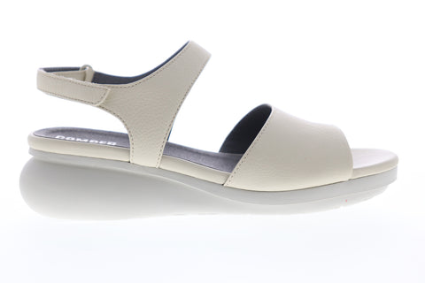 Camper Balloon K200301-003 Womens Beige Tan Leather Slingback Sandals Shoes