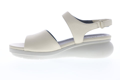 Camper Balloon K200301-003 Womens Beige Tan Leather Slingback Sandals Shoes