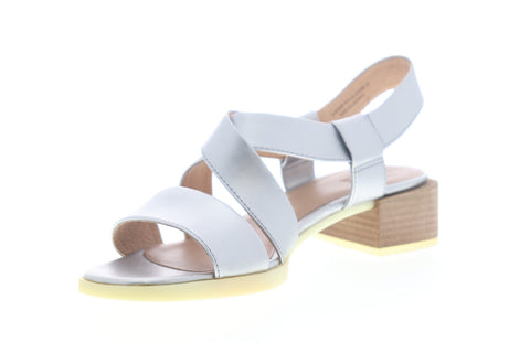 Camper Kobo K200328-002 Womens Gray Leather Slingback Sandals Shoes