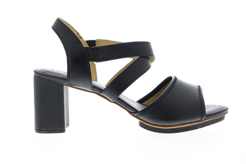 Camper Myriam K200340-001 Womens Black Leather Pumps Heels Shoes