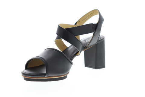 Camper Myriam K200340-001 Womens Black Leather Pumps Heels Shoes