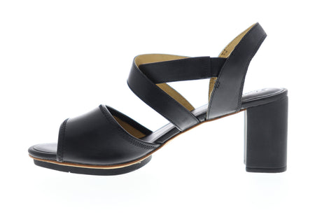 Camper Myriam K200340-001 Womens Black Leather Pumps Heels Shoes