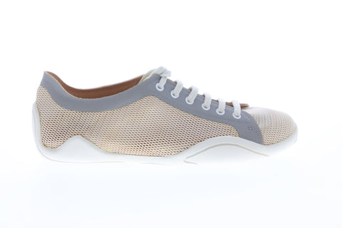 Camper Noshu K200351-002 Womens Brown Mesh Low Top Lace Up Euro Sneakers Shoes