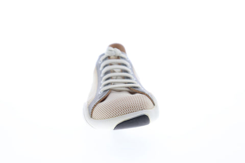 Camper Noshu K200351-002 Womens Brown Mesh Low Top Lace Up Euro Sneakers Shoes