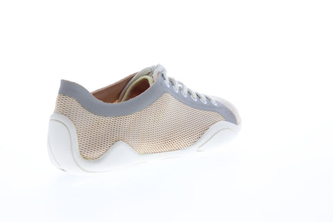 Camper Noshu K200351-002 Womens Brown Mesh Low Top Lace Up Euro Sneakers Shoes