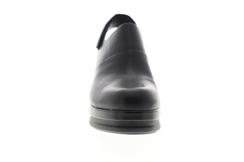 Camper Alice K200466-001 Womens Black Leather Adjustable Strap Pumps Heels Shoes