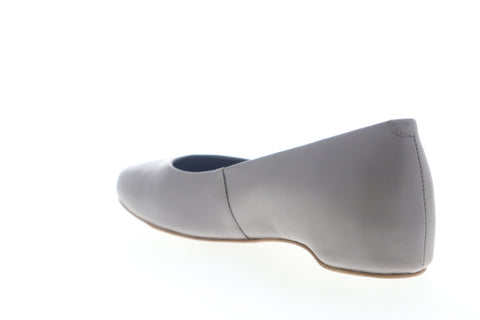 Camper Serena K200490-004 Womens Gray Nubuck Leather Slip On Ballet Flats Shoes