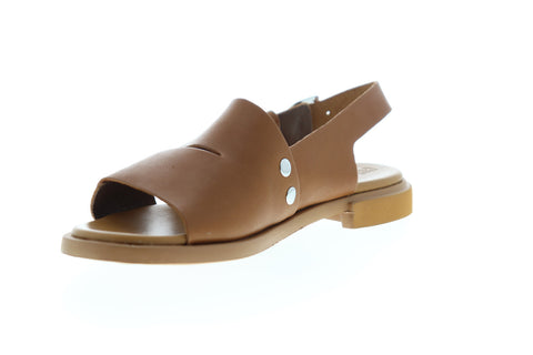 Camper Edy K200574-002 Womens Brown Leather Slingback Sandals Shoes