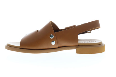 Camper Edy K200574-002 Womens Brown Leather Slingback Sandals Shoes