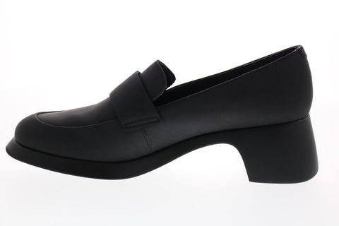 Camper Trisha K200781-001 Womens Black Leather Slip On Pumps Heels Shoes