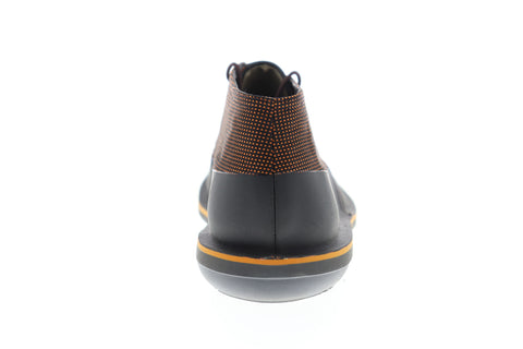 Camper Beetle K300135-002 Mens Brown Canvas Low Top Lace Up Euro Sneakers Shoes