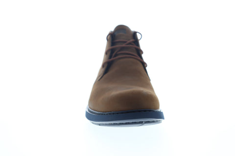 Camper Neuman K300171-001 Mens Brown Nubuck Leather Mid Top Chukkas Boots