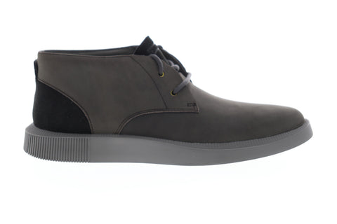 Camper Bill K300235-002 Mens Gray Nubuck Low Top Euro Sneakers Shoes