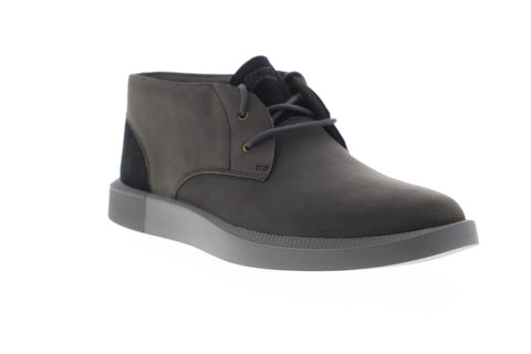 Camper Bill K300235-002 Mens Gray Nubuck Low Top Euro Sneakers Shoes