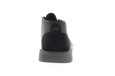 Camper Bill K300235-002 Mens Gray Nubuck Low Top Euro Sneakers Shoes