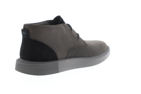 Camper Bill K300235-002 Mens Gray Nubuck Low Top Euro Sneakers Shoes