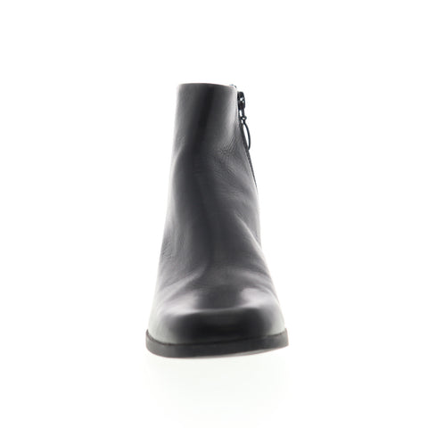Camper Kobo K400160-001 Womens Black Leather Zipper Dress Boots
