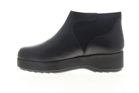 Camper Dessa K400204-002 Womens Black Leather Slip On Casual Dress Boots